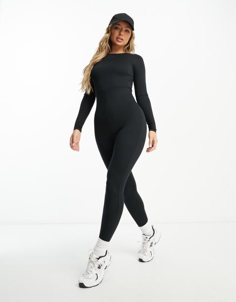 Explorer Long Sleeve Jumpsuit - Black, Women's Dresses and Jumpsuits