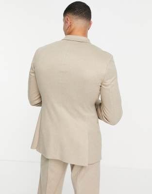 asos tan suit