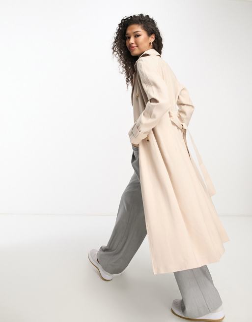 Womens soft clearance trench coat