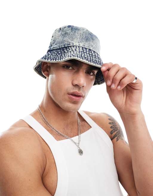 ASOS DESIGN – Solhatt i denim, 3 av 4