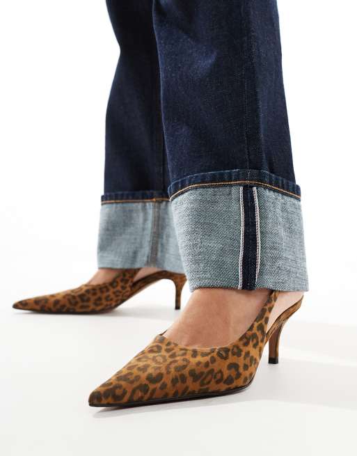 Asos leopard print shoes hotsell