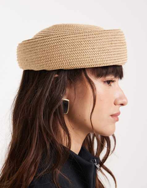 ASOS DESIGN – Słomkowy kapelusz w kolorze naturalnym - view 1