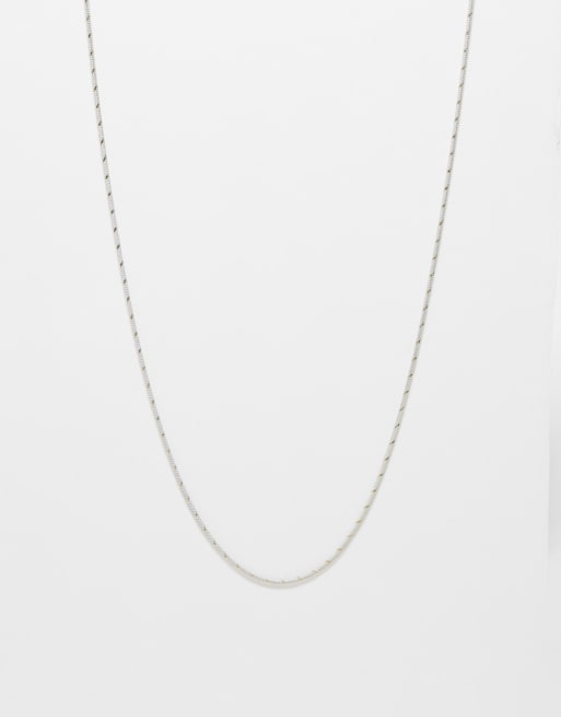 ASOS DESIGN – Sonnenbrillenkette mit Metallkordel in Grau , 3 von 4