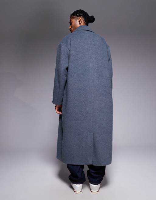 ASOS DESIGN - Soprabito grigio effetto lana, 3 di 5