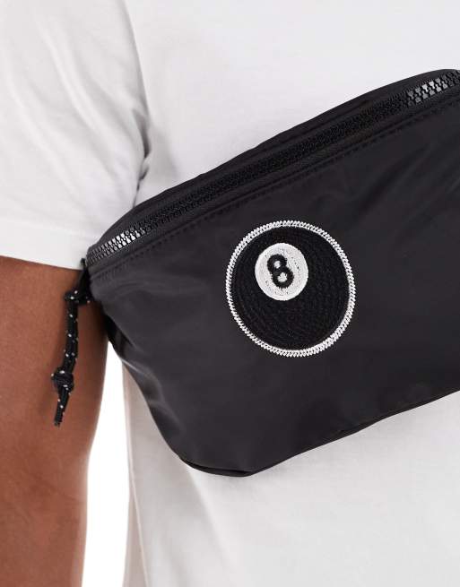ASOS DESIGN - Sort bæltetaske med 8 ball-design, 2 af 4