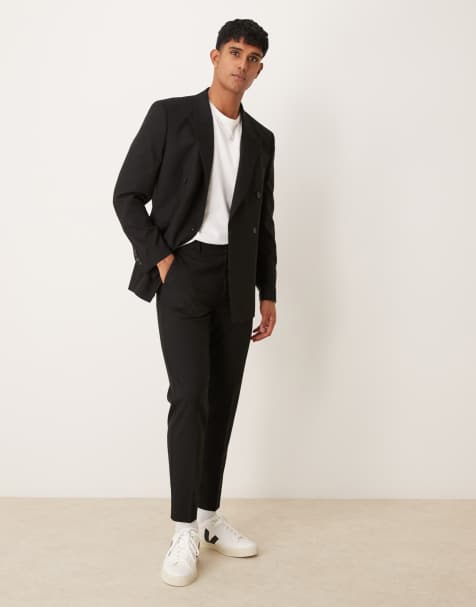 ASOS DESIGN - Sort jakkesæt i regular fit - view 1