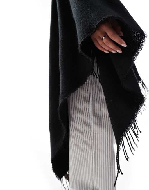 ASOS DESIGN - Sort kappe, 4 af 4