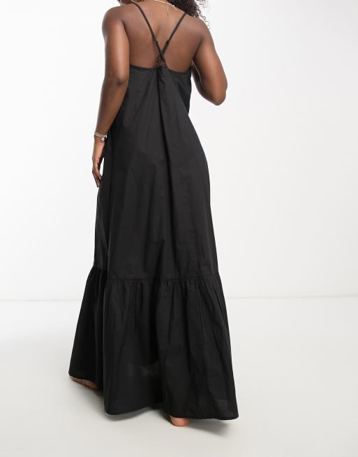 asos-design-sort-maxi-strandkjole-med-cami-stropper-og-s-nket-kant-asos