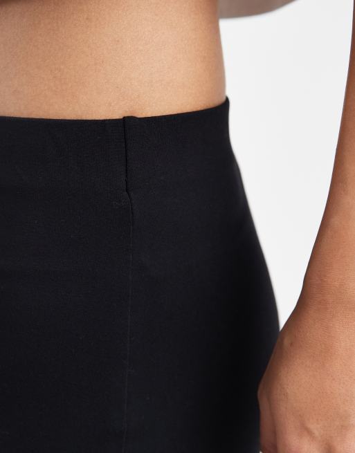 ASOS DESIGN - Sort maxinederdel med søjlesnit i jersey, 5 af 5