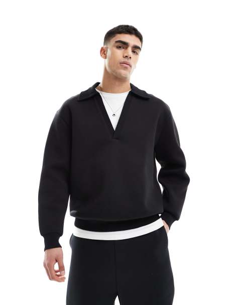 ASOS DESIGN - Sort og oversized sweatshirt - Del af sæt - view 1
