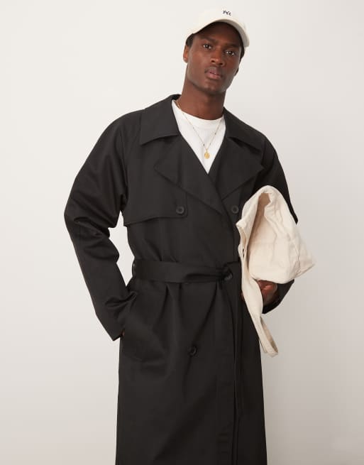 ASOS DESIGN - Sort oversized trenchcoat, 3 af 4
