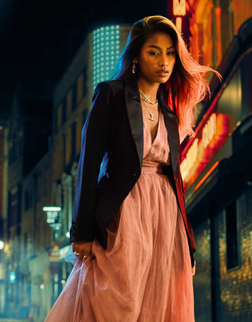 ASOS DESIGN - Sort smokingblazer 