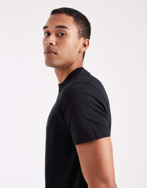 ASOS DESIGN - Sort T-shirt med tekstgrafik i regular fit, 4 af 5