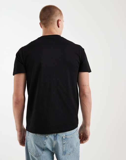 ASOS DESIGN - Sort T-shirt med tekstgrafik, 4 af 5