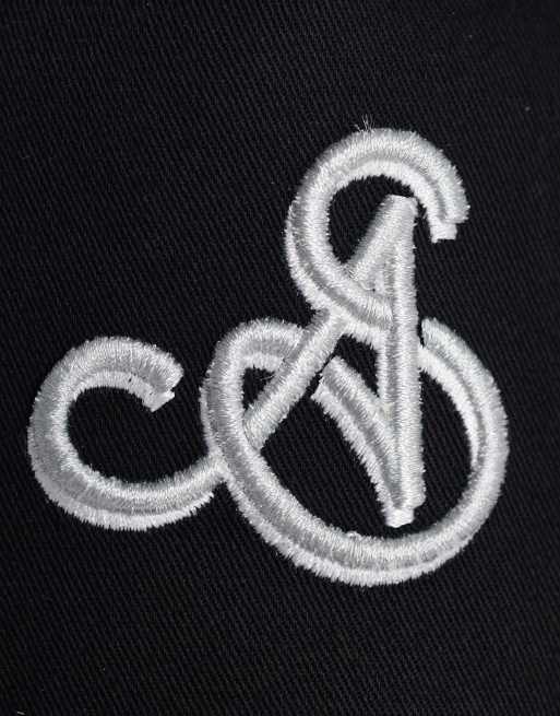 ASOS DESIGN - Sort trucker-kasket med broderi, 3 af 3