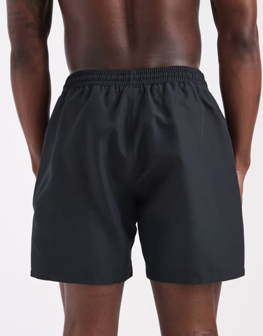 ASOS DESIGN - Sorte badeshorts i mellemlang længde, 5 af 5