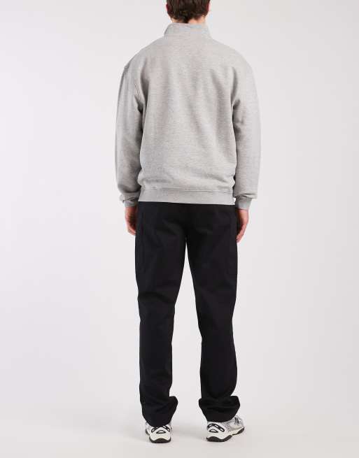 ASOS DESIGN - Sorte cargobukser med lige ben i løstsiddende twill, 2 af 5