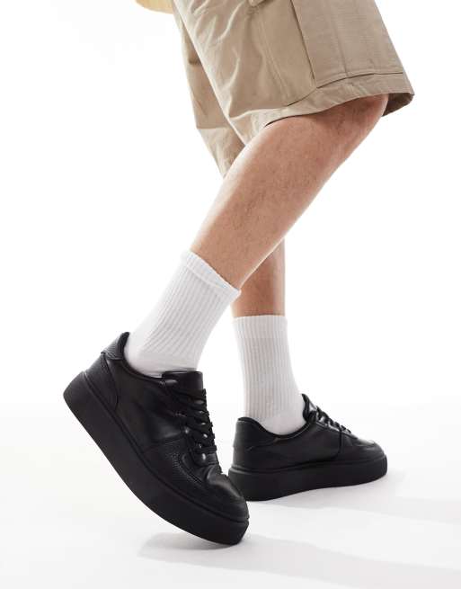 ASOS DESIGN - Sorte chunky sneakers, 4 af 5