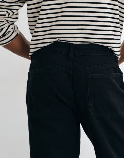 ASOS DESIGN - Sorte jeans med lige ben , 4 af 5
