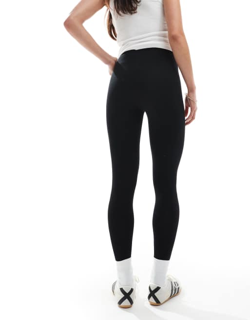 ASOS DESIGN - Sorte leggings, 2 af 5