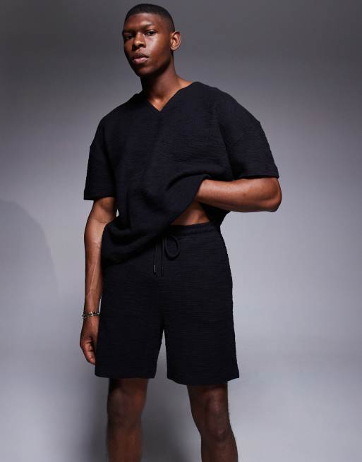 ASOS DESIGN - Sorte oversized shorts 
