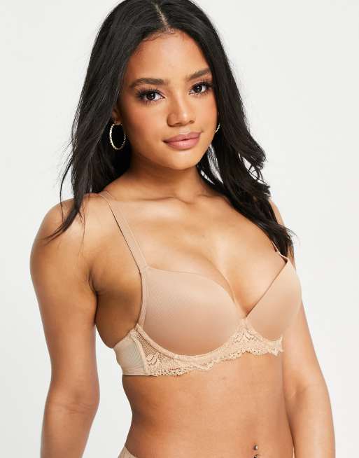 ASOS DESIGN - Soutien-gorge rembourré invisible décolleté plongeant à armatures, 3 de 4