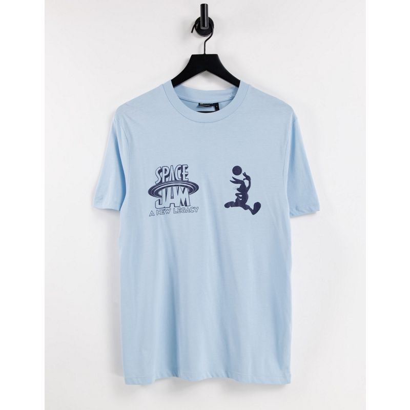 Uomo T-shirt e Canotte DESIGN - Space Jam: A New Legacy - T-shirt azzurra con stampa multicolore