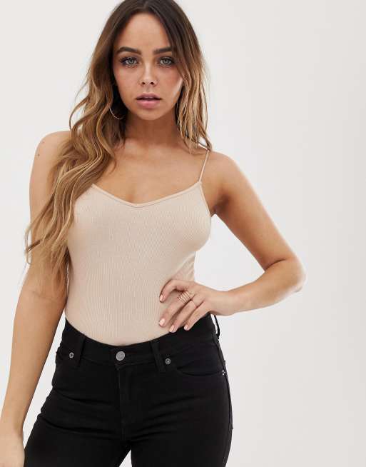 Asos spaghetti cheap strap top