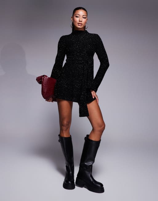 blue rain dress brand Cloud – Slay a Fashion Destination Amur’s Georgina mini dress Style:asymmetrical Neck:15 White Embellished Corset Dress