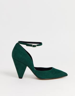 forest green heels