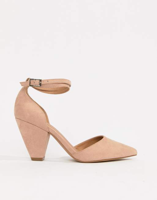 ASOS DESIGN Speakeasy pointed mid heels | ASOS