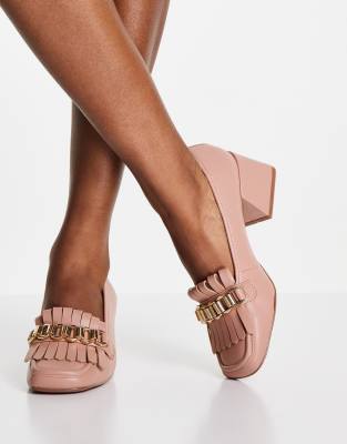 CHATTAWAK Damen Sandale Mit Kleinem Absatz - Beige, Größe 38, Innensohle Aus Leder