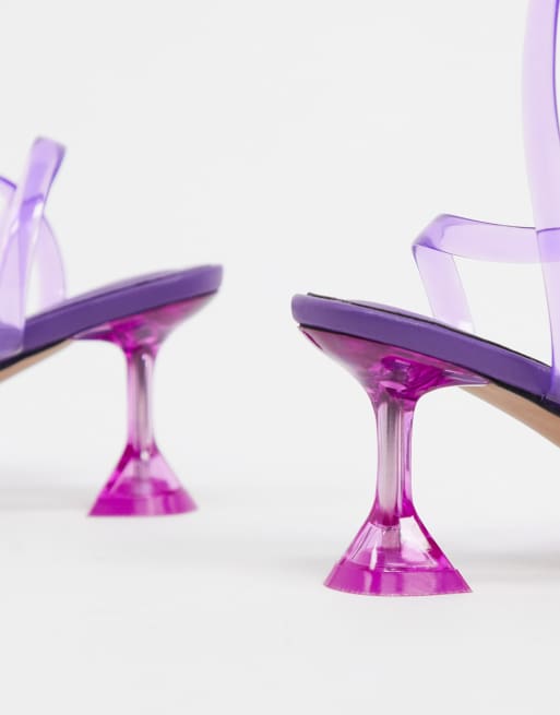 Pink purple sales heels