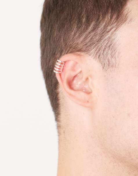 ASOS DESIGN - Spiraalvormige oorcuff van sterling zilver - view 1