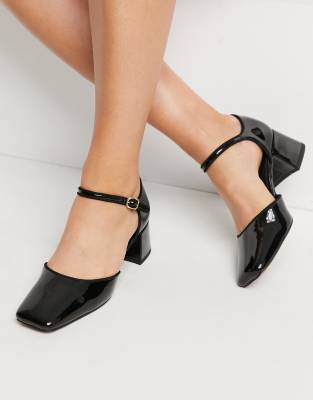 Closed toe shop mary jane heels