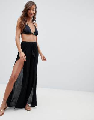 split beach pants