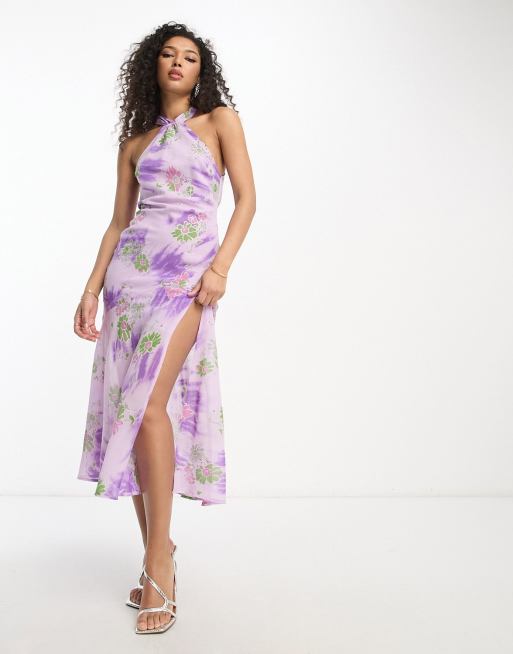 Asos tie best sale dye dress