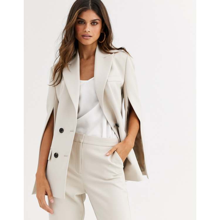 ASOS DESIGN split sleeve suit blazer