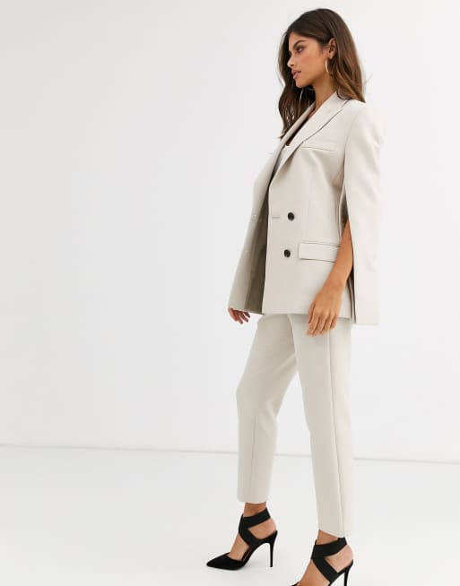 ASOS DESIGN split sleeve suit blazer