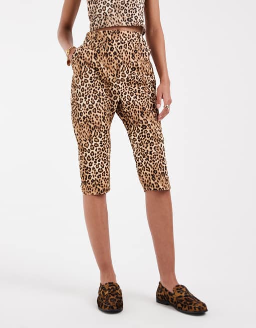 ASOS DESIGN – Spodnie w panterkę, część zestawu, 2 z 5
