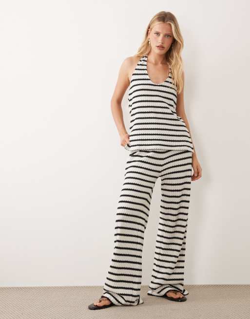ASOS DESIGN – Czarno-biały zestawy w paski, 2 z 3