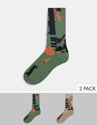 asos mens nike socks