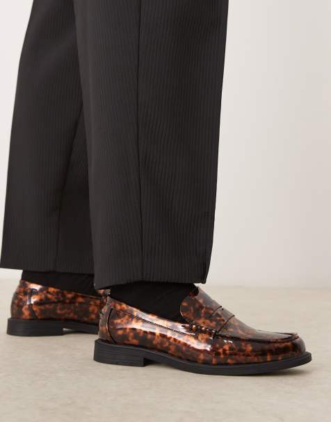 ASOS DESIGN – Spräckliga pennyloafers - view 1