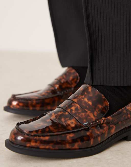ASOS DESIGN – Spräckliga pennyloafers, 2 av 4