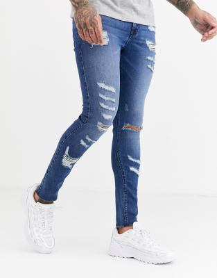 stretch spray on jeans