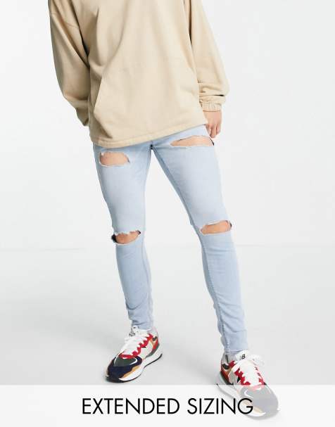 Page 2 Men S Ripped Jeans Skinny Ripped Distressed Jeans Asos