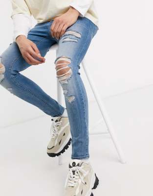 asos light wash jeans