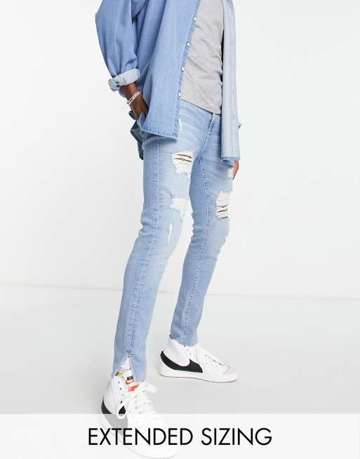 asos mens stretch skinny jeans