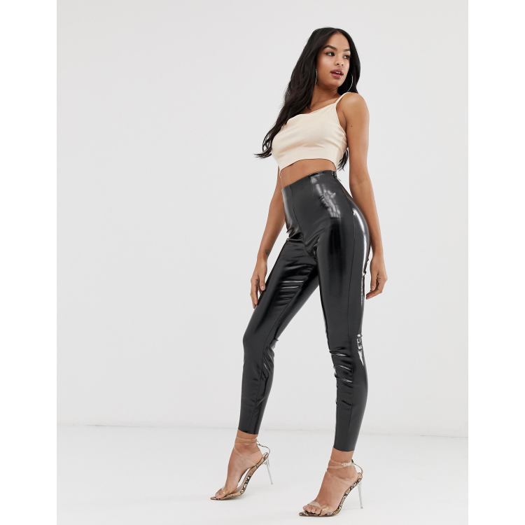 Vinyl hot sale leggings asos