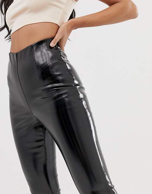 ASOS DESIGN legging short in vinyl